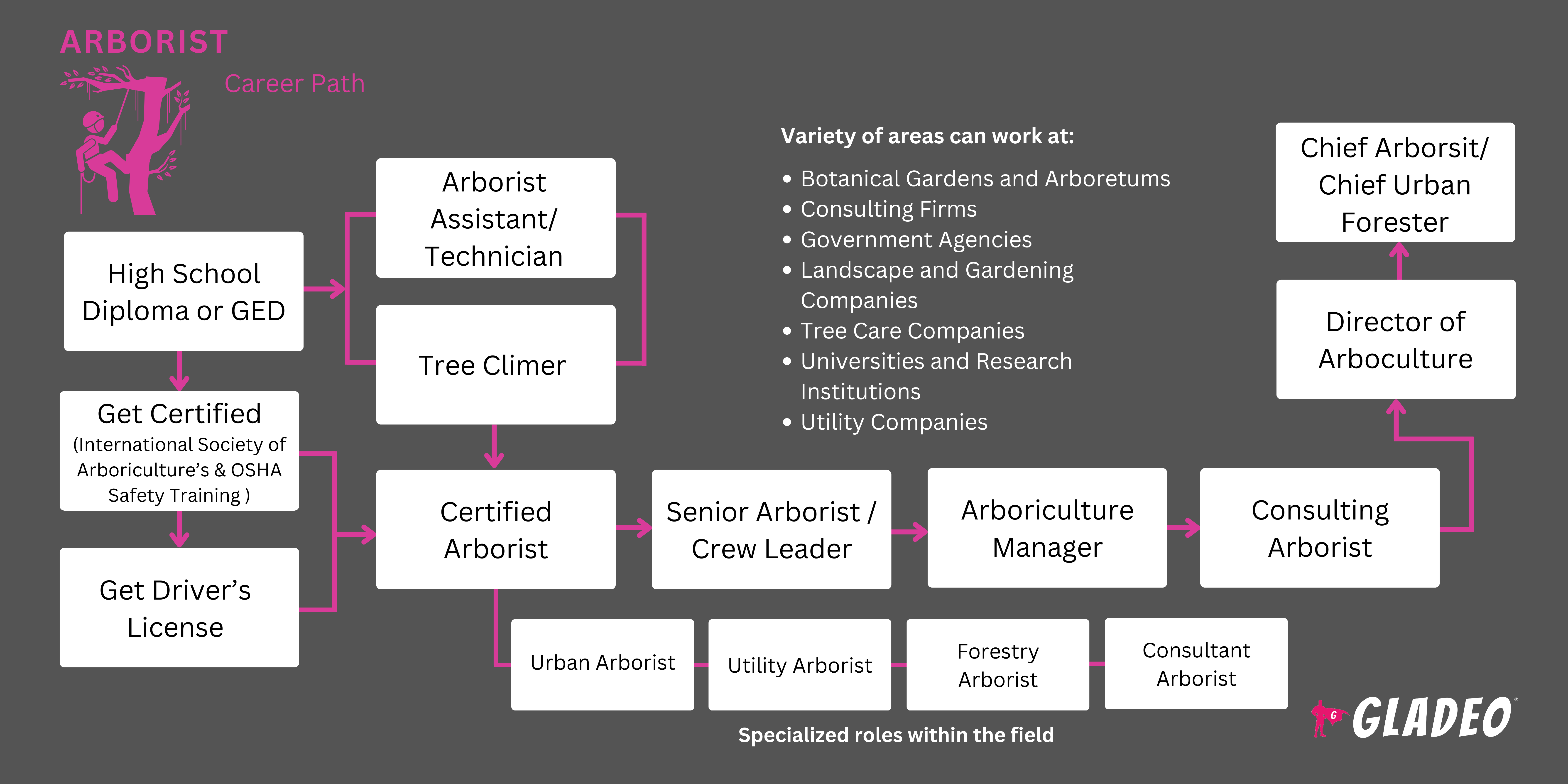 Arborist Roadmap